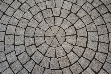 敷き詰められた