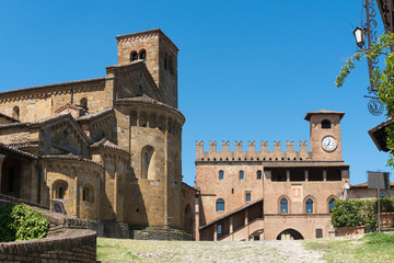Naklejka premium Castell'Arquato
