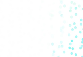 Light Green vector texture with colored snowflakes.