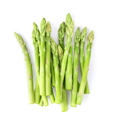 asparagus isolated on white background