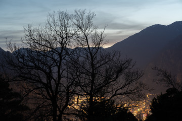 Andorra por la noche