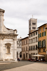 Fototapeta na wymiar Exterior view of the Church of San Giovanni