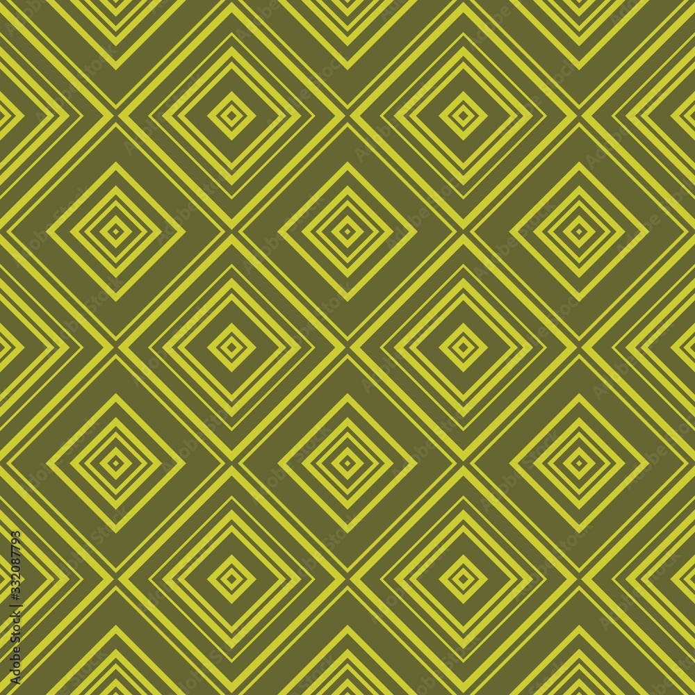 Wall mural abstract background with rhombus. seamless geometry pattern