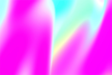 Unicorn Holographic Abstract Background