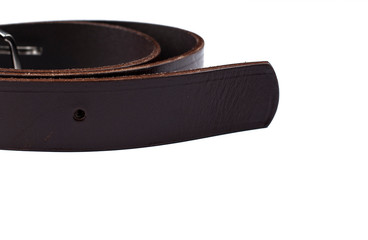 Men's Belt isolated on a white background.