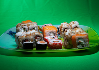 large set of rolls on a plate