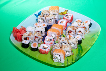 large set of rolls on a plate