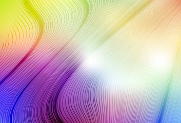 Light Multicolor vector modern elegant background.