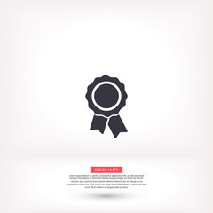 Award icon vector icon , lorem ipsum Flat design