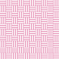 三崩し・網代文様　ピンク