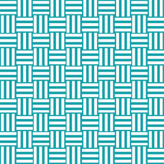 三崩し・網代文様　ターコイズブルー