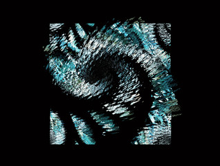 Abstract color dynamic background with lighting effect. Fractal art