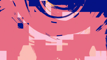 Fototapeta premium Cool multicoloured digital abstract background image that looks like a piece of modern and contemporary art