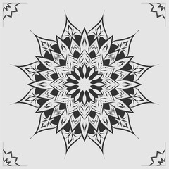 Luxury mandala arabesque ornamental background