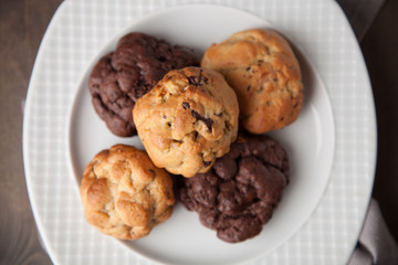 image shows a baking tray or cookie