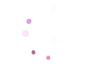 Light Blue, Red vector background with bubbles.