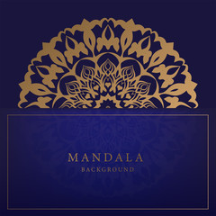 Luxury mandala arabesque ornamental background