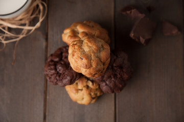 image shows a baking tray or cookie