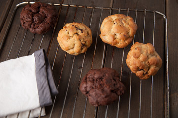 image shows a baking tray or cookie