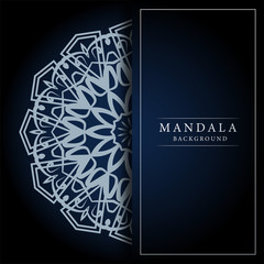 Luxury mandala arabesque ornamental background