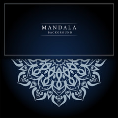 Luxury mandala arabesque ornamental background