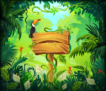 Jungle Background Cartoon Images – Browse 154,680 Stock Photos, Vectors,  and Video | Adobe Stock