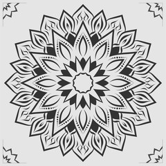 Luxury mandala arabesque ornamental background