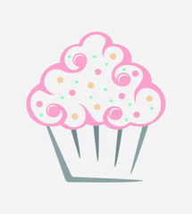 Ice cream emblems, symbols and vector designs set. Creative layouts with delicious frozen desserts. EPS illustration.