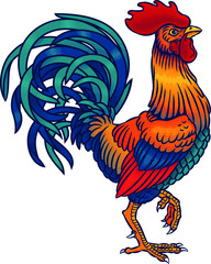 hen set illustration