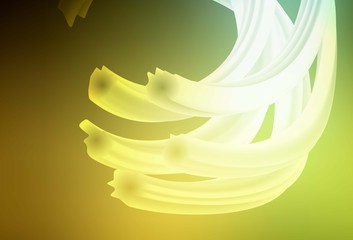 Dark Green, Yellow vector abstract bright template.