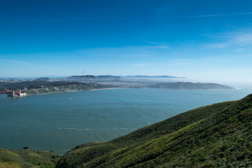 Fototapeta na wymiar Golden Gate Bay San Francisco