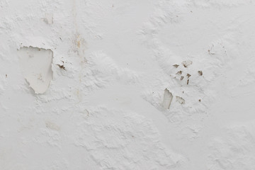White concrete wall abrasion texture background