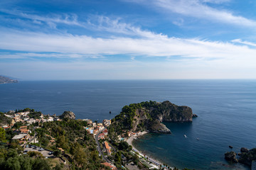 Fototapeta na wymiar The beautiful Taormina Italy (Sicily)