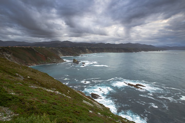 Costa de cabo Vídeo en Asturias