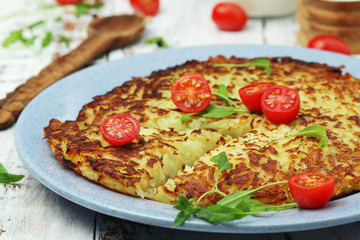 Rosti - Swiss dish made of grated potato