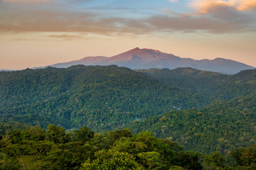 Turrialba Volcano and the Pacuare River Valley
