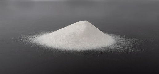 White Powder of Baking Soda, Clay or Bentonite Texture