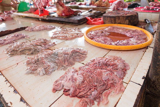 Fleischmarkt, Schlachten