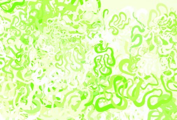 Light Green vector backdrop with wry lines.