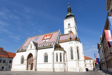 St. Mark's Church, Zagreb, Croatia