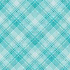 Seamless pattern in exquisite water blue colors for plaid, fabric, textile, clothes, tablecloth and other things. Vector image. 2