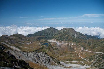 Obraz premium 立山からの風景