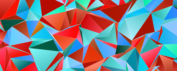 Triangular 3d, modern background
