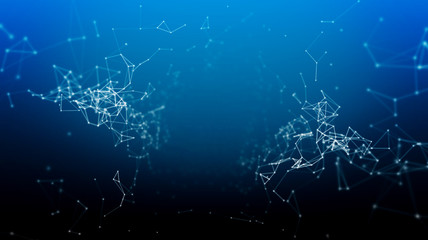 abstract background with stars