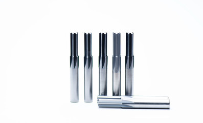 special tools cutting drill burnishing reamer endmill isolated carbide precision cut Housing...