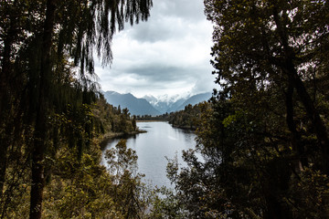 Obraz premium lake Matheson