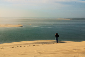 A view of the Arcachon Gulf