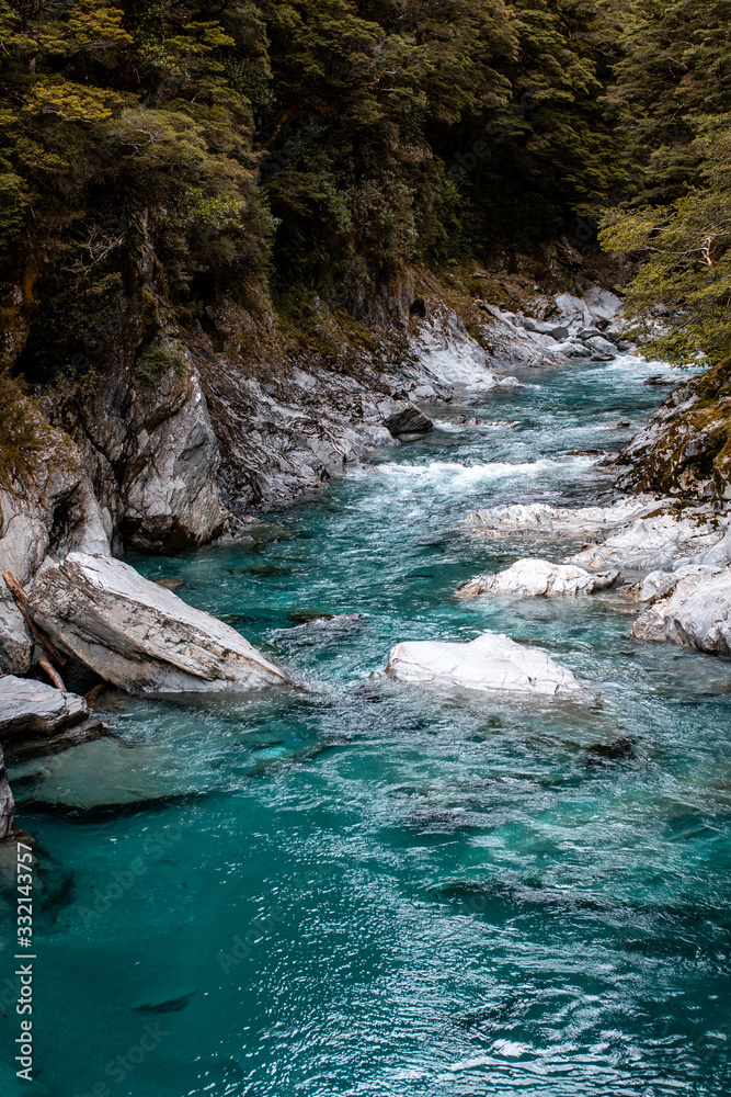 Canvas Prints blue pools