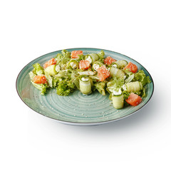 The restaurant's menu dish, a delicious snack for beer. Restaurant serving of the dish. A look from above