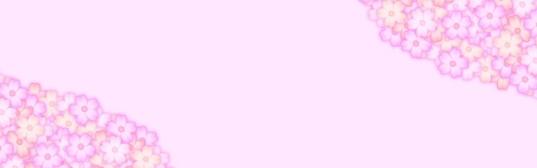 Cherry blossom background material　桜の花の背景素材